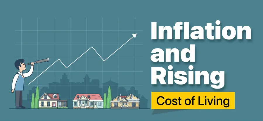 Severe impact of high inflation on cost of living in developing countries