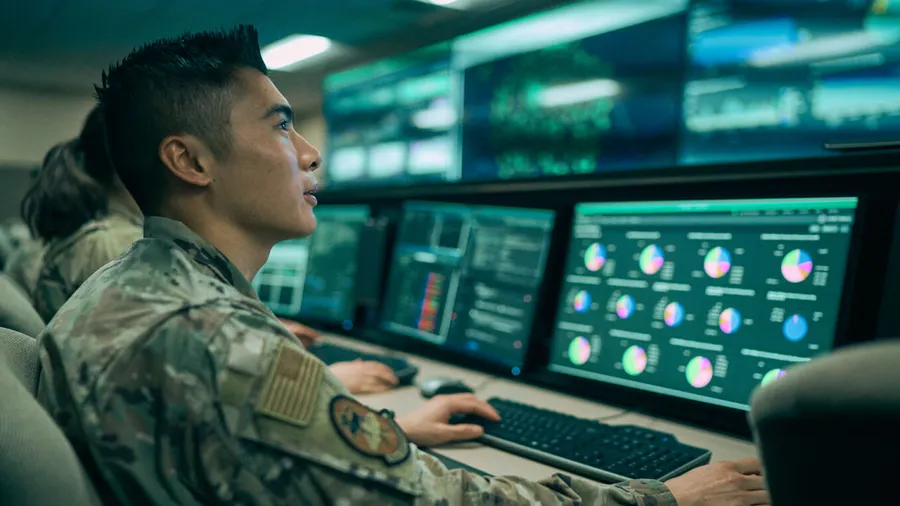 How do cyber warfare defense systems work in modern warfare