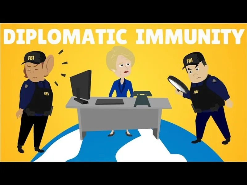 What is diplomatic immunity and how does it work in international law