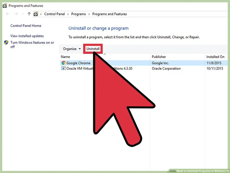 How to uninstall programs completely on Windows